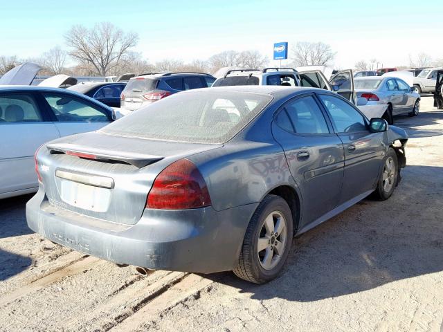 2G2WP552361230601 - 2006 PONTIAC GRAND PRIX ნაცრისფერი ფოტო 4