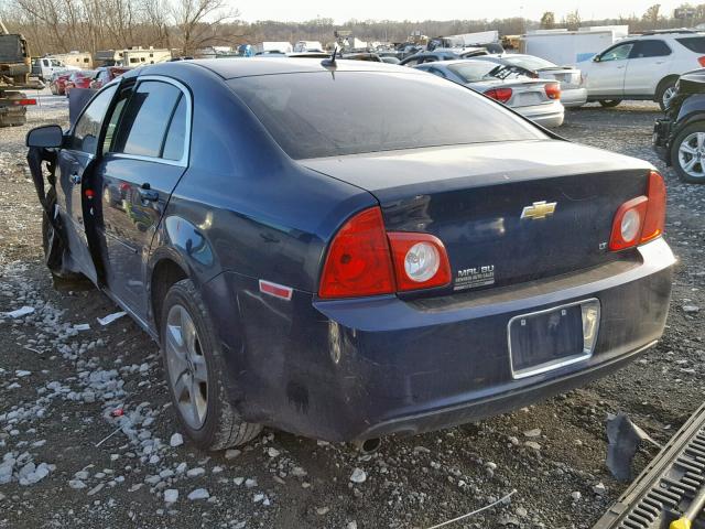 1G1ZH57B39F179738 - 2009 CHEVROLET MALIBU 1LT BLUE photo 3