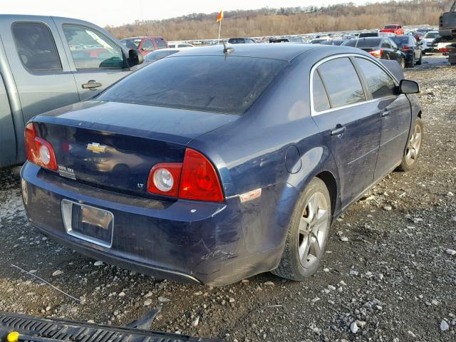 1G1ZH57B39F179738 - 2009 CHEVROLET MALIBU 1LT BLUE photo 4