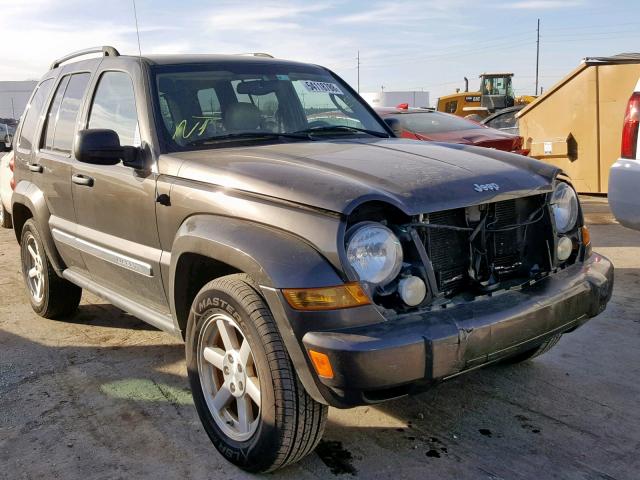 1J4GK58K65W576959 - 2005 JEEP LIBERTY LI CHARCOAL photo 1