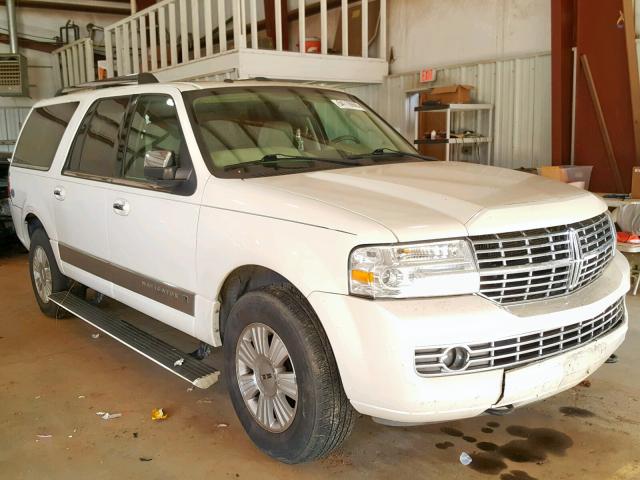 5LMFL27517LJ11088 - 2007 LINCOLN NAVIGATOR WHITE photo 1