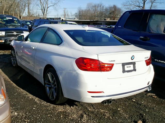 WBA3N9C52GK249180 - 2016 BMW 428 XI WHITE photo 3