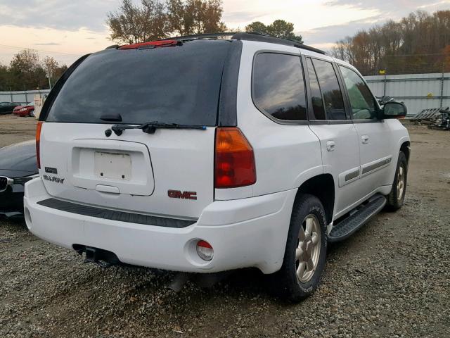 1GKDT13S822460725 - 2002 GMC ENVOY WHITE photo 4