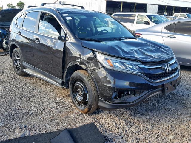 2HKRM4H7XFH666363 - 2015 HONDA CR-V EXL BLACK photo 1