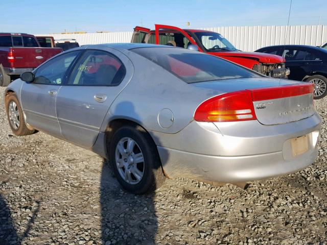 2B3HD46R92H173567 - 2002 DODGE INTREPID S SILVER photo 3