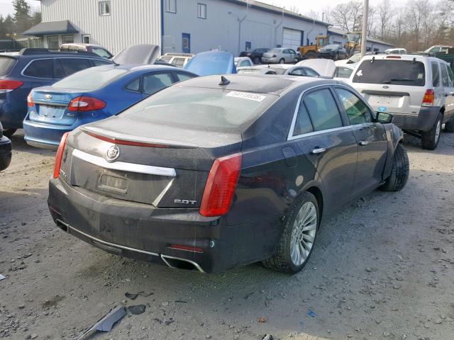 1G6AX5SX6E0195488 - 2014 CADILLAC CTS LUXURY BLACK photo 4