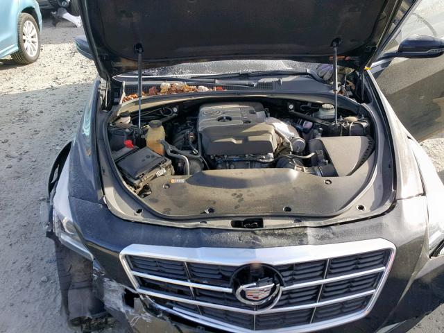 1G6AX5SX6E0195488 - 2014 CADILLAC CTS LUXURY BLACK photo 7