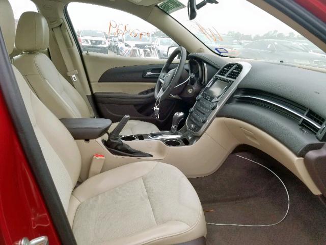 1G11C5SL9EF239723 - 2014 CHEVROLET MALIBU 1LT 红色 照片 5