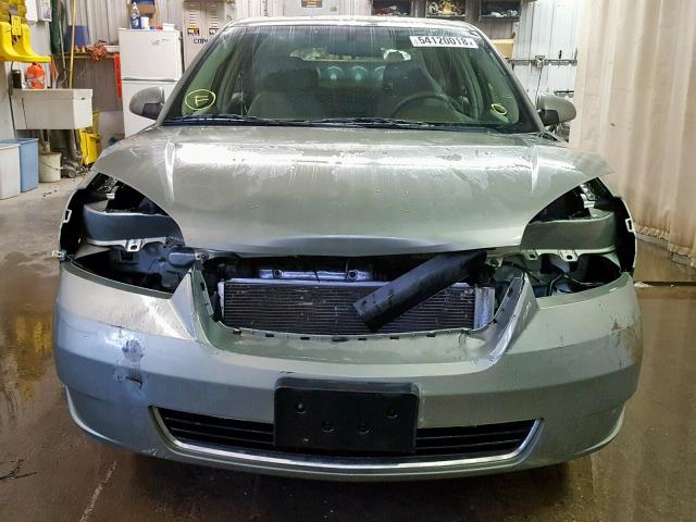 1G1ZT61846F149919 - 2006 CHEVROLET MALIBU MAX მწვანე ფოტო 9