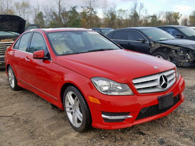 WDDGF4HB7DR248506 - 2013 MERCEDES-BENZ C 250 PURPLE photo 1