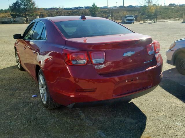 1G11D5RR4DF105143 - 2013 CHEVROLET MALIBU 1LT RED photo 3