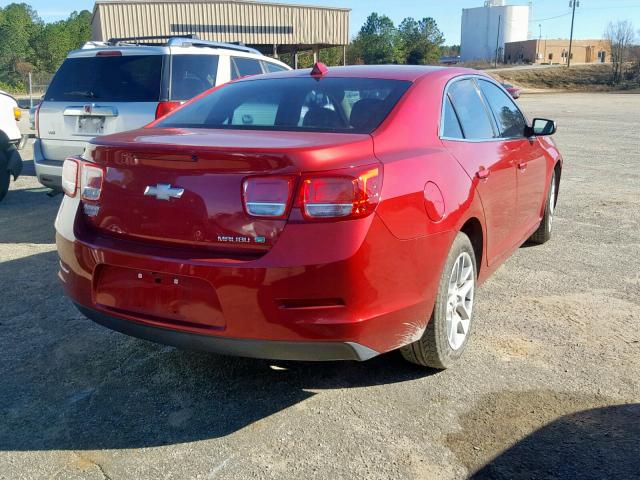 1G11D5RR4DF105143 - 2013 CHEVROLET MALIBU 1LT RED photo 4