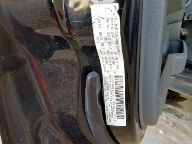 1J8HG48KX6C170720 - 2006 JEEP COMMANDER 黑色 照片 10