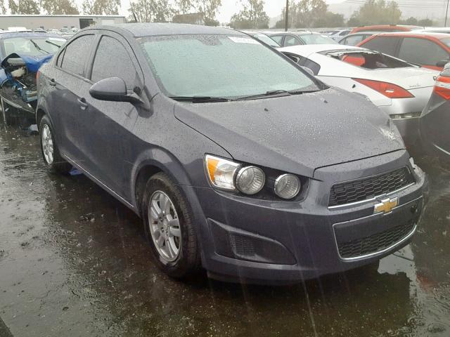 1G1JA5SH6C4168054 - 2012 CHEVROLET SONIC LS 灰色 照片 1