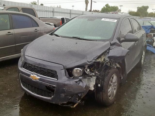 1G1JA5SH6C4168054 - 2012 CHEVROLET SONIC LS 灰色 照片 2
