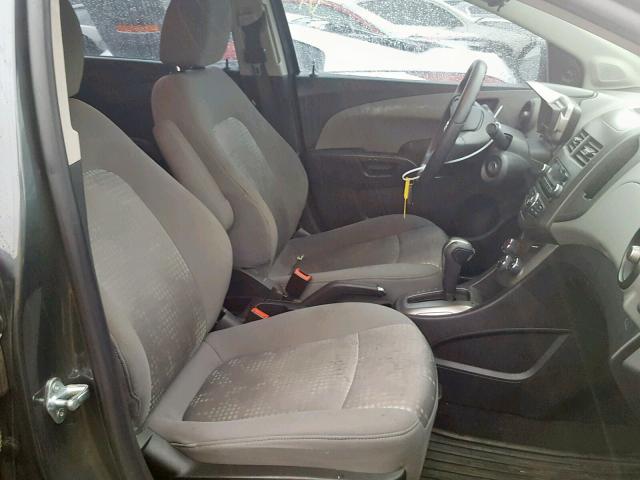 1G1JA5SH6C4168054 - 2012 CHEVROLET SONIC LS 灰色 照片 5