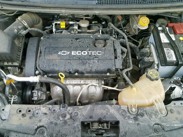 1G1JA5SH6C4168054 - 2012 CHEVROLET SONIC LS 灰色 照片 7