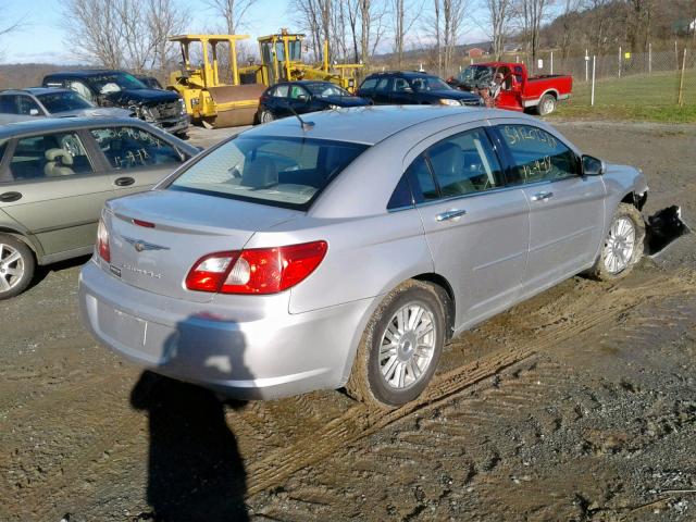 1C3LC66J18N162648 - 2008 CHRYSLER SEBRING LI SILVER photo 4