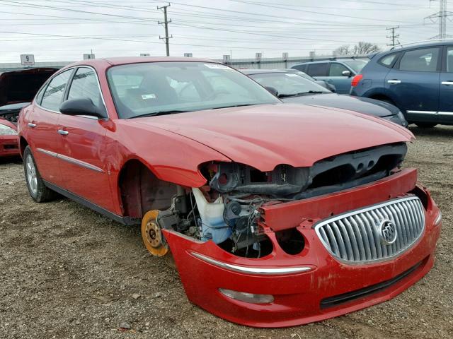 2G4WC582981156750 - 2008 BUICK LACROSSE C RED photo 1