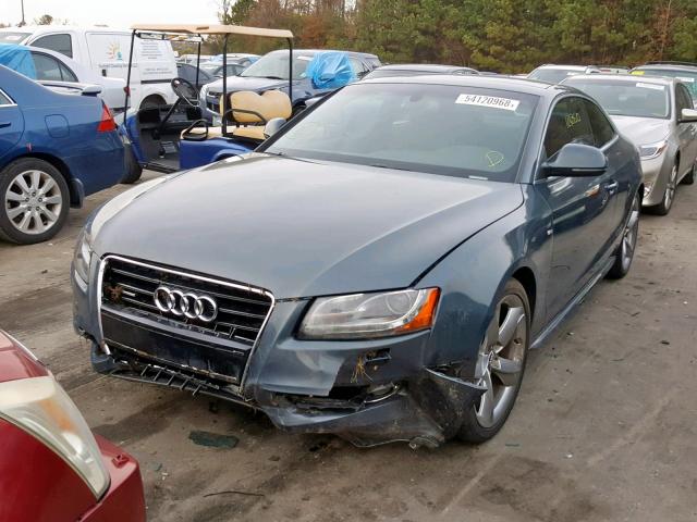 WAUDK78T28A020899 - 2008 AUDI A5 QUATTRO GRAY photo 2