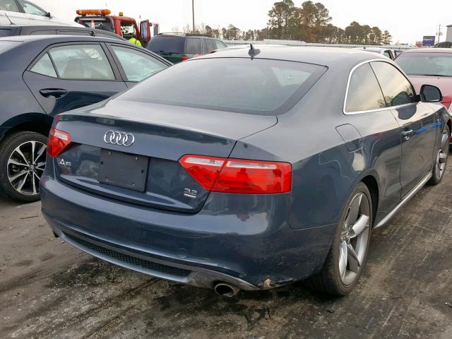 WAUDK78T28A020899 - 2008 AUDI A5 QUATTRO GRAY photo 4