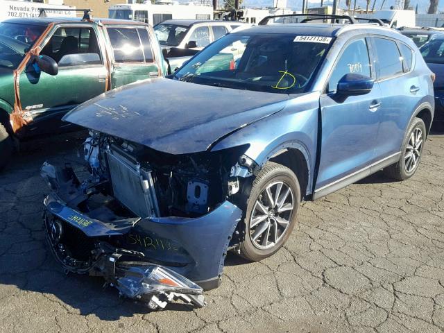 JM3KFBDL7H0181298 - 2017 MAZDA CX-5 GRAND BLUE photo 2