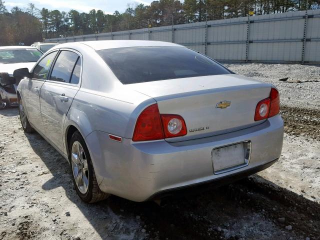 1G1ZC5EB2AF187755 - 2010 CHEVROLET MALIBU 1LT 银色 照片 3