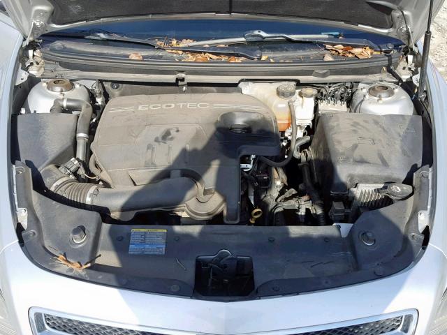 1G1ZC5EB2AF187755 - 2010 CHEVROLET MALIBU 1LT 银色 照片 7