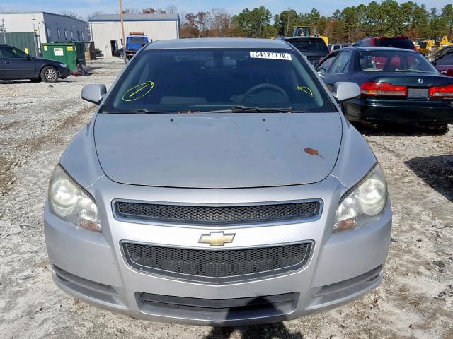 1G1ZC5EB2AF187755 - 2010 CHEVROLET MALIBU 1LT 银色 照片 9