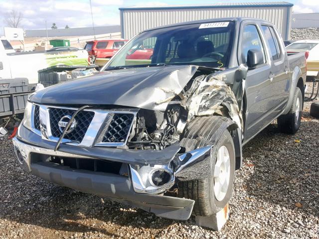 1N6AD07U47C437491 - 2007 NISSAN FRONTIER C GRAY photo 2