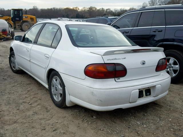 1G1NE52J216123977 - 2001 CHEVROLET MALIBU LS 白色 照片 3