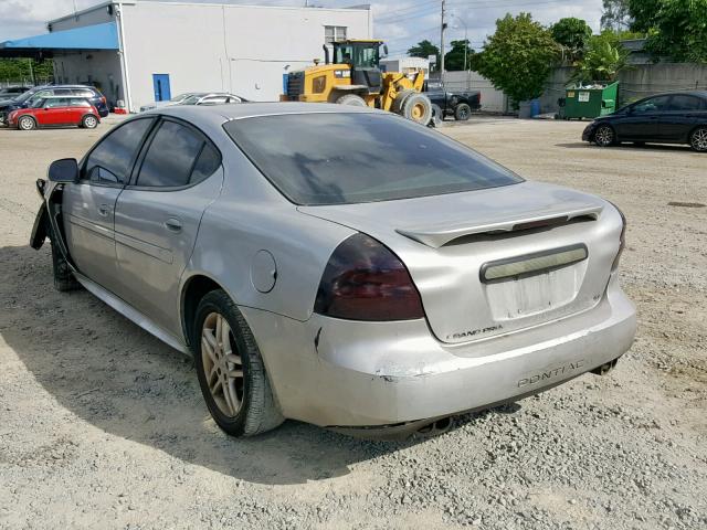 2G2WR554571161360 - 2007 PONTIAC GRAND PRIX SILVER photo 3