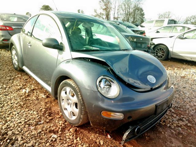 3VWCK21C53M414031 - 2003 VOLKSWAGEN NEW BEETLE GRAY photo 1