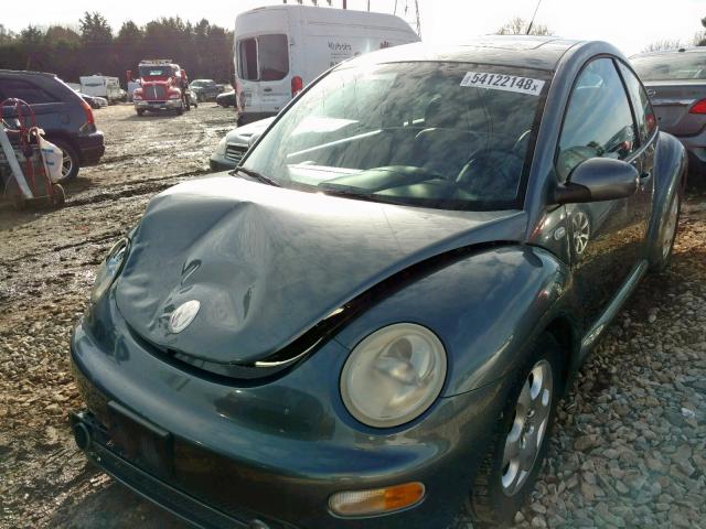 3VWCK21C53M414031 - 2003 VOLKSWAGEN NEW BEETLE GRAY photo 2