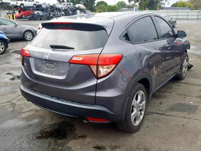 3CZRU5H35GM740443 - 2016 HONDA HR-V LX CHARCOAL photo 4