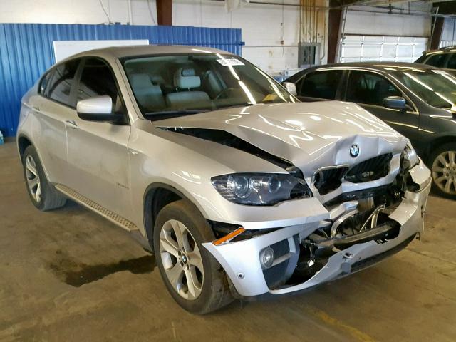 5UXFG2C52E0H10082 - 2014 BMW X6 XDRIVE3 SILVER photo 1