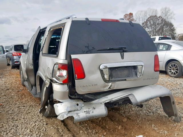 5LMFU28R23LJ03218 - 2003 LINCOLN NAVIGATOR 灰色 照片 3
