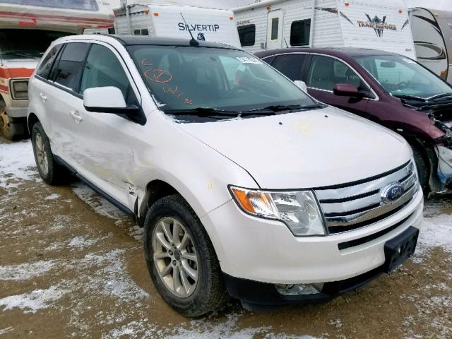 2FMDK48C69BA46330 - 2009 FORD EDGE SEL WHITE photo 1