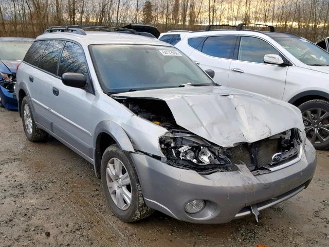 4S4BP61CX57390275 - 2005 SUBARU LEGACY OUT GRAY photo 1