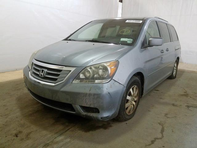 5FNRL38479B006951 - 2009 HONDA ODYSSEY EX SILVER photo 2