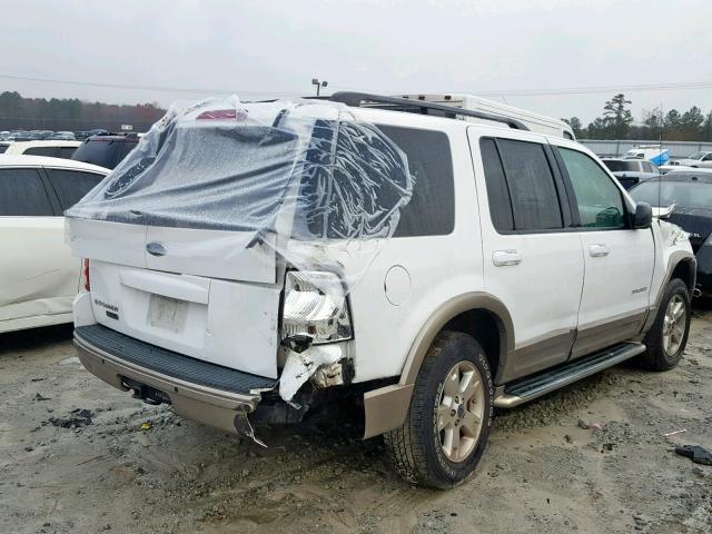 1FMDU64K54ZA20763 - 2004 FORD EXPLORER E WHITE photo 4