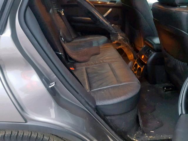 5UXFB53525LV10816 - 2005 BMW X5 4.4I GRAY photo 6