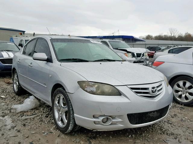 JM1BK123941179025 - 2004 MAZDA 3 S SILVER photo 1