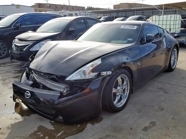 JN1AZ4EHXAM503029 - 2010 NISSAN 370Z BLACK photo 2