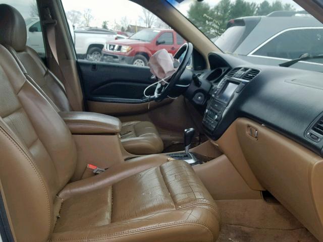 2HNYD18886H524499 - 2006 ACURA MDX TOURIN WHITE photo 5