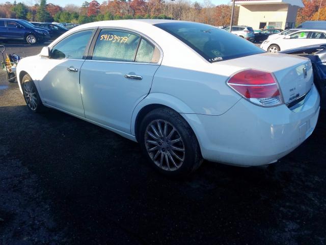 1G8ZX57789F232739 - 2009 SATURN AURA XR WHITE photo 3