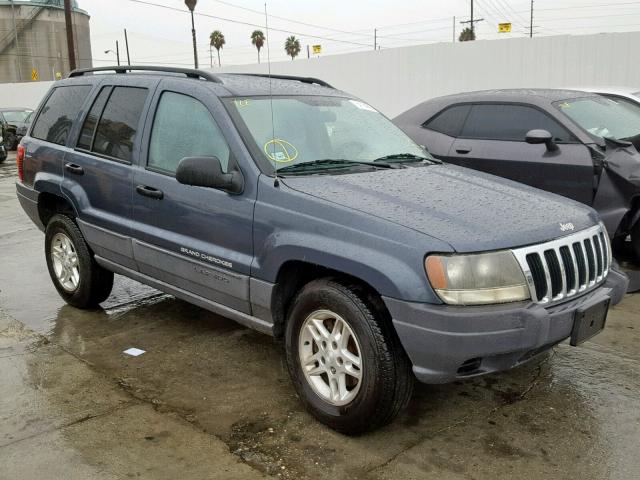 1J8GW48S83C583729 - 2003 JEEP GRAND CHER BLUE photo 1