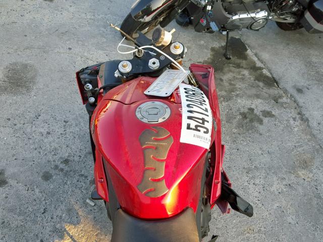 JYARJ12Y17A003714 - 2007 YAMAHA YZFR6 L RED photo 5