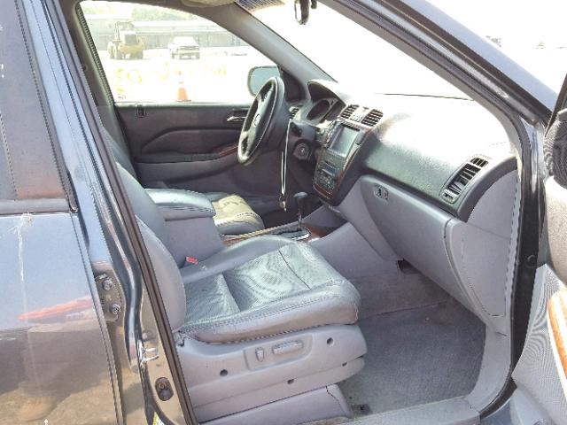 2HNYD18843H522955 - 2003 ACURA MDX TOURIN GRAY photo 5