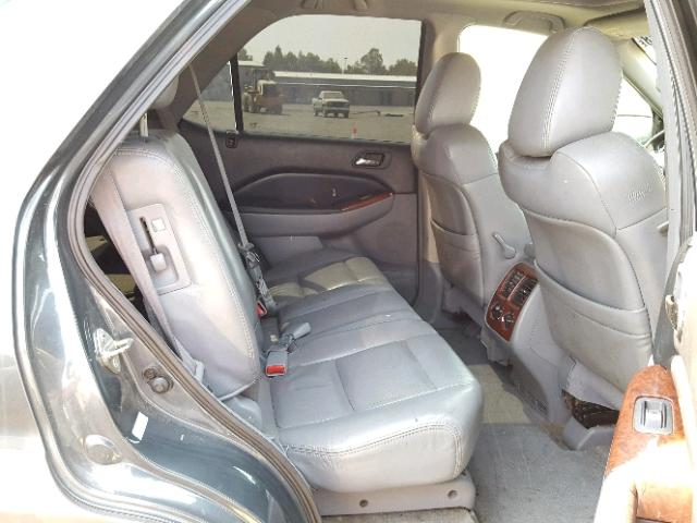 2HNYD18843H522955 - 2003 ACURA MDX TOURIN GRAY photo 6